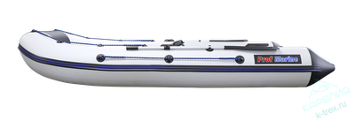 Лодка ПВХ Prof Marine PM340CL Classic, моторно-гребная, килевая