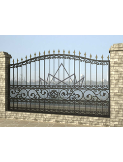 Забор кованый №13