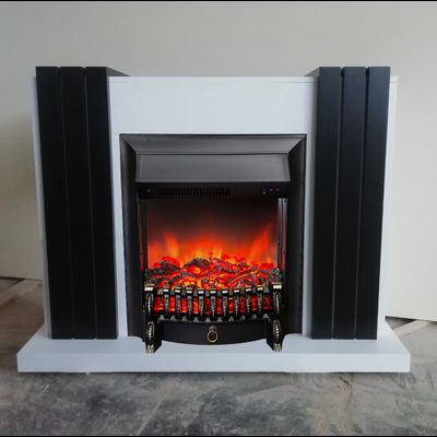 Электрокамин Монако WT с очагом Fobos