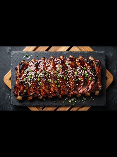 ФИРМЕННЫЕ СВИНЫЕ РЕБРА BBQ