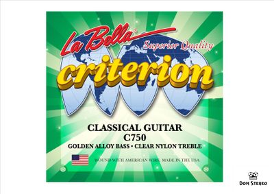 Фото упаковки струн LA BELLA C750