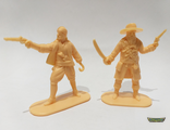 Пираты 2 фигуры (55мм) &quot;Уфимский солдатик&quot;, цвет - Бежевый полиэтилен