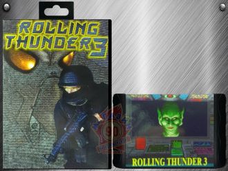 Rolling Thunder 3, Игра для Сега (Sega Game)