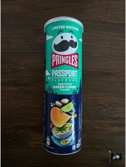 PRINGLES 165 гр. Тайское зелёное кари