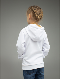 FUTBITEX ТОЛСТОВКА БЕЛАЯ БЕЗ НАЧЕСА ДЛЯ СУБЛИМАЦИИ размер 32, рост 134