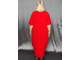 Оригинальное платье БОЛЬШОГО размера  Арт. 2162 (цвет красный и еще 5 цветов) Размеры 54-84