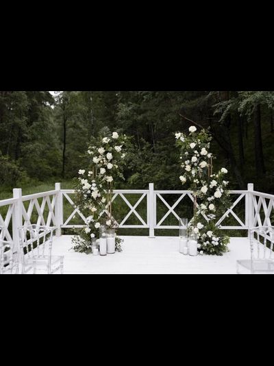 Арка для выездной церемонии "Романтика"