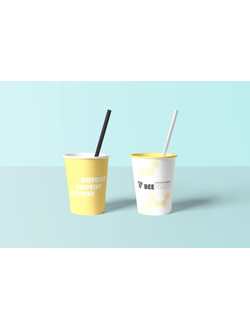 Печать на кофейных стаканчиках