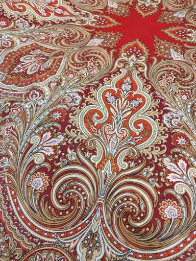 Павловопосадский платок Февраль 715-5