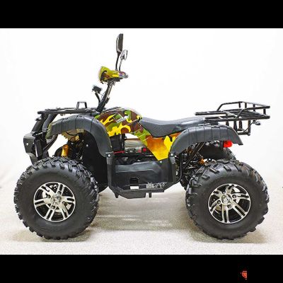 Квадроцикл GreenCamel Sahara AWD 4*4 (60V 2*2kW R10 alum Дифференциал) зеленый