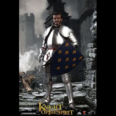 Французский рыцарь Столетней  войны (KNIGHT OF THE SPIRIT) - Коллекционная ФИГУРКА 1/6 scale SERIES OF EMPIRES (DIE-CAST ALLOY) (SE068) - COOMODEL