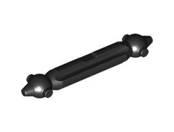 Technic, Steering CV Joint Axle 4L, Black (6615 6561760)