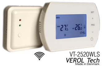 Комнатный термостат Verol VT-2520 WLS программатор котла