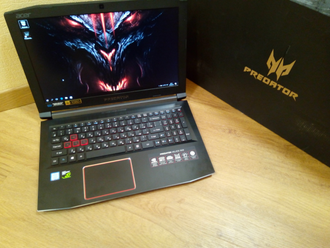 ACER PREDATOR HELIOS 300 G3-572-515S ( 15.6 FHD IPS i5-7300HQ GTX1050TI(4Gb) 8Gb 1Tb + 120SSD )