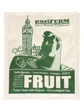 Спиртовые дрожжи "PuriFerm" Fruit Turbo, 50 гр