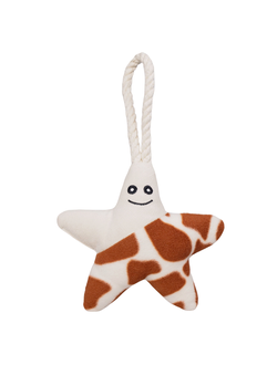 Игрушка Mr.Kranch для собак мелких и средних пород, Звездочка бежево-пятнистая