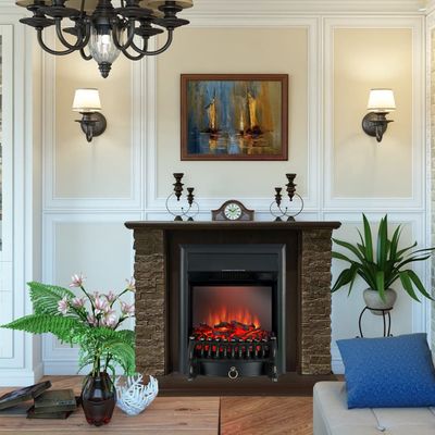 Электрокамин Кимберли AO M3 с очагом Fobos