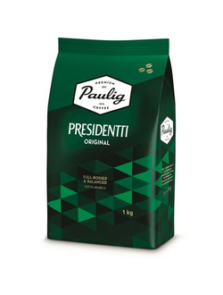 Кофе в зернах Paulig Presidentti Original 100% арабика 1 кг