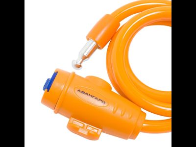 Замок с тросом ОРАНЖ 1000мм [8300]