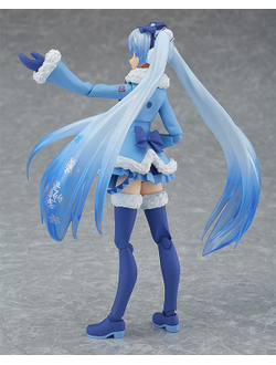 Фигурка фигма Мику Хацунэ (figma Hatsune Miku Snow 2012, Fluffy Coat ver.)