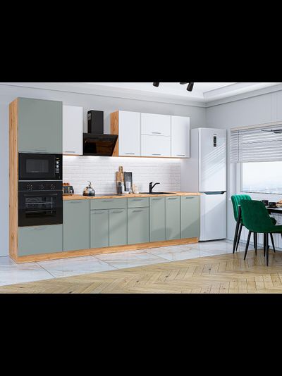 Квадро-01 Белый/Аквамарин