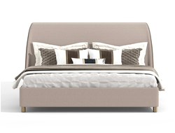 Кровать с решеткой BELMONTE (L209*P220*H133) FRATELLI BARRI FB.BD.BEL.1