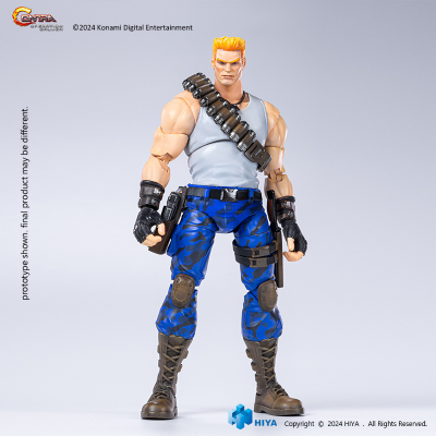 ПРЕДЗАКАЗ - Билл Райзер (серия Contra) - Коллекционная фигурка 1/12 SCALE Contra Bill Rizer (EBC0319) - HIYA Toys ?ЦЕНА: 6600 РУБ.?