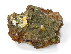 Вульфенит, коллекционный образец, Марокко (46*34*20 мм, 38 г) №26001