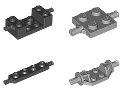 Плэйты с держателями колес