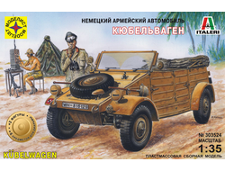 Сборная модель: (Моделист 303524) Немецкий армейский автомобиль Кюбельваген