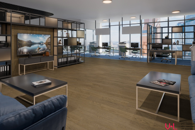 Кварцвиниловая плитка Damy Floor Family LVT Дуб Мокко / Mocha Oak 0030-6 — LVT