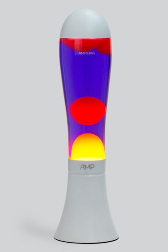 Лава лампа Оранжево/Фиолетовая 42 см (WHITE)