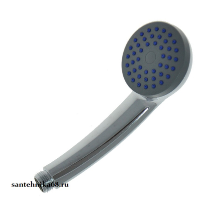 Лейка душевая САНАКС blue 00223 пластиковая, хромированная 1/2"