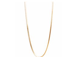 Плоская цепь (цвет золото)
