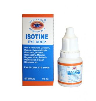 Глазные капли Айсотин (Isotine Eye drops), 10 мл
