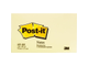 Стикеры Post-it Original 76x127 мм пастельные желтые (1 блок, 100 листов)