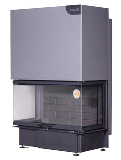 Топка Экокамин Дельта 1000 KB черный шамот