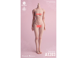 Тело женское 1/6 (AT203T) - Girl Body Light Tan  - Worldbox