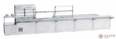 Прилавок для подогрева тарелок Abat ПТЭ-70Х-80