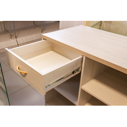 (ЭКС0100) Прилавок рабочий "EXCLUSIVE" с ящиком и 5-ю полками