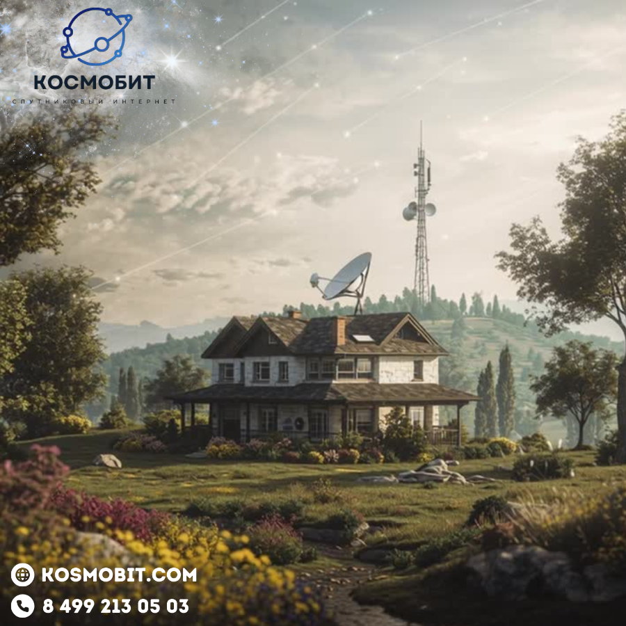 Спутниковый интернет - работает там, где другие не ловят