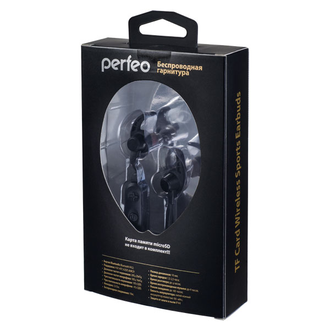 Perfeo наушники внутриканальные с микрофоном беспроводные BELLS чёрные (PF_A4308)