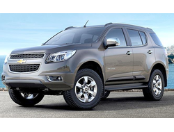 Оригинальная защита радиатора Chevrolet Trailblazer 2013- (2 части)