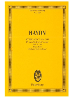 Haydn Symphony №103 Es-Dur: Study Score