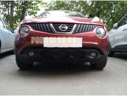 Защита радиатора Nissan Juke 2010-2014 black