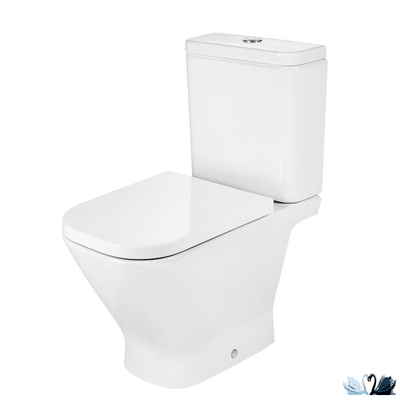 Унитаз с бачком Roca The GAP 342477000 34147000Y напольный горизонтальный выпуск с бачком