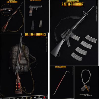 PLAYERUNKNOWN’S BATTLEGROUNDS "PUBG" - Коллекционная ФИГУРКА 1/6 Player Unknown’s Battlegrounds (SSG-003) - SoldierStory