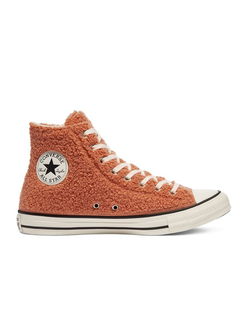 Кеды Converse All Star Cozy Club Ginger Rose коричневые высокие 170016c