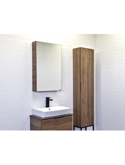 Зеркало-шкаф "Порто-50" дуб дымчатый