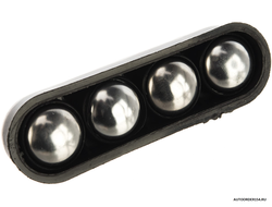 Болт номера хром 4 шт.